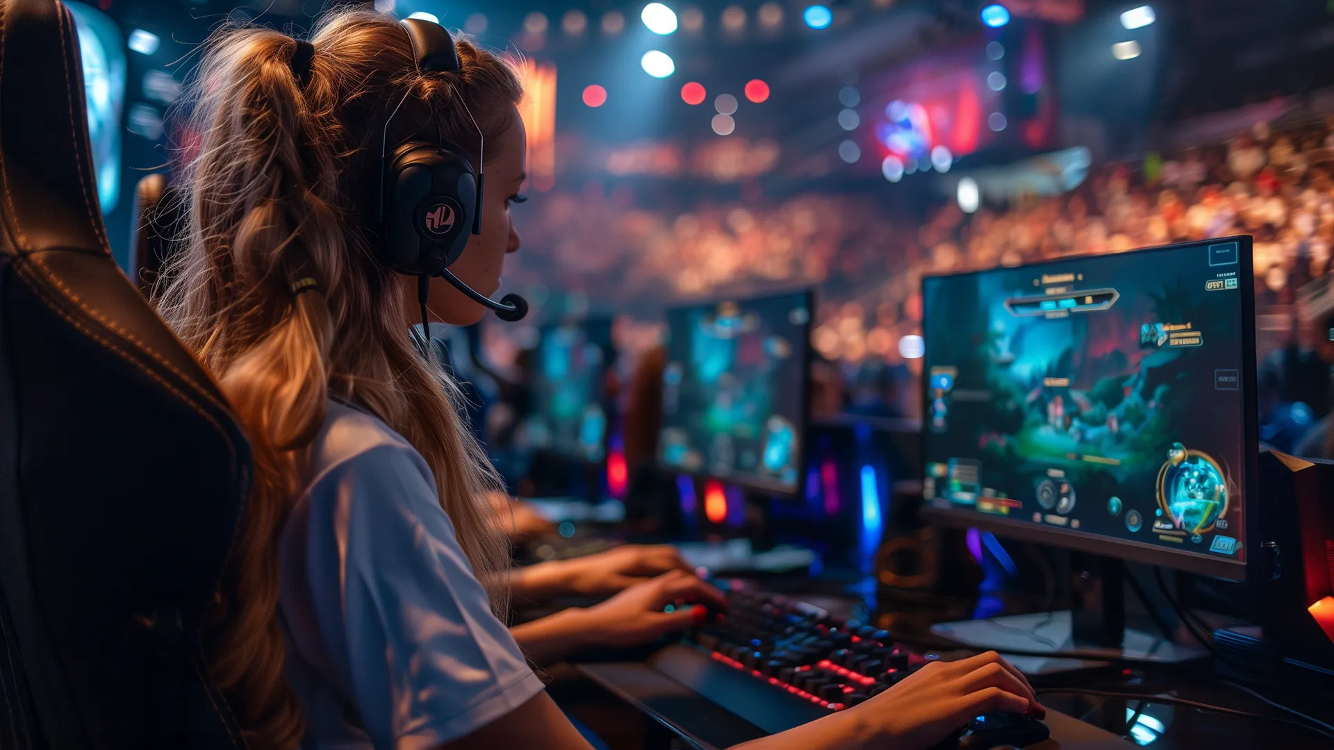 Image d'un tournoi eSport 8 Bit Apparel.